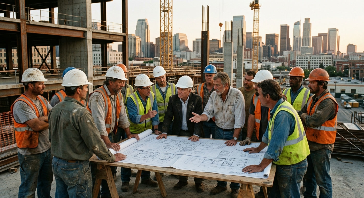 Proyecto integral de construcción en ejecución